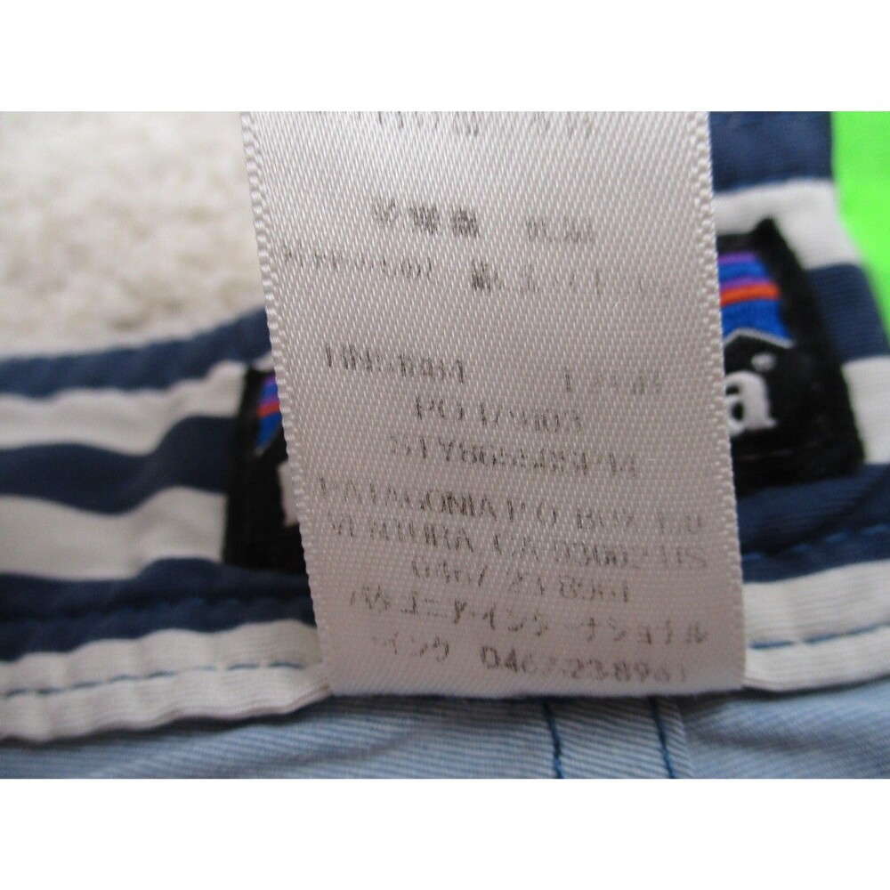 Patagonia Wavefarer Board Shorts 20" Men 32 Red White Blue Striped Swim Trunks - Picture 7 of 14